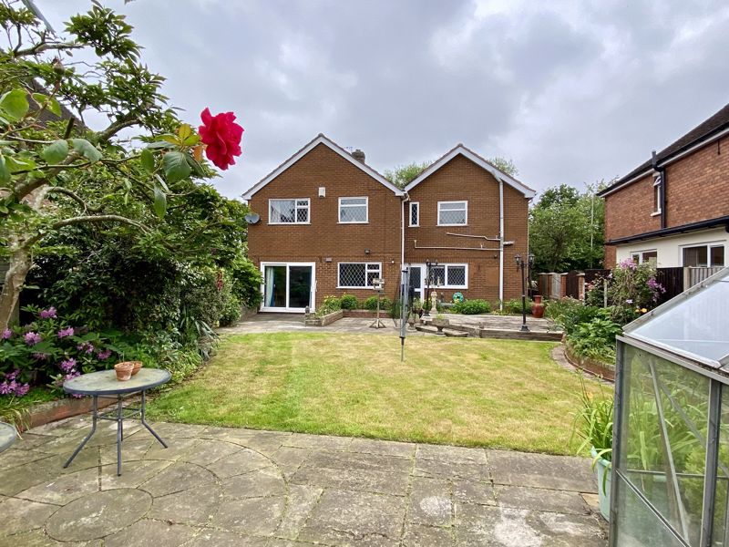 House from garden- click for photo gallery
